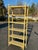 Palm Beach Regency Yellow Faux Bamboo Etagere Bookcase For Sale In New York - Image 6 of 18