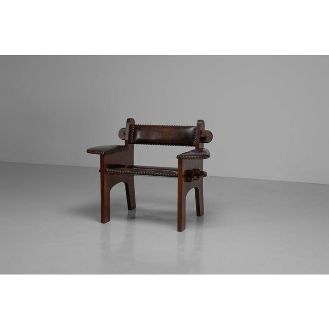 Armchair by Ernesto Valabrega, Italy, 1950 For Sale - Image 10 of 18