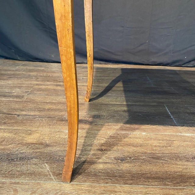 French 19th Century Louis XV Fruitwood Writing Table or Side Table For Sale - Image 10 of 10