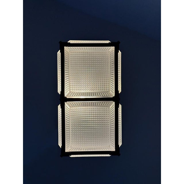 Antique Industrial Hedralite Ceiling Light from Holophane, 1920s For Sale - Image 15 of 18