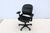 2000 - 2009 Steelcase Leap Ergonomic Office Desk Chair in Black Leather, Fully Adjustable For Sale - Image 5 of 18
