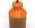 Ceramic Vintage Italian Mid Century Orange Striped Table Lamp by Aldo Londi / Bitossi For Sale - Image 7 of 8