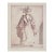 Joseph Pecsenke Colombina Commedia Dell'arte Etching For Sale