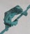 Jumping Frog on Reeds Cold-Cast Bronze Sculpture With Hand Applied Patina For Sale In Miami - Image 6 of 13