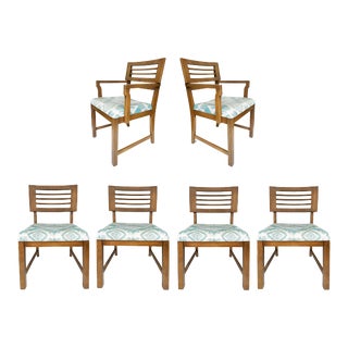 Mid 20th Century Mid Century American of Martinsville Dining Chairs Set of 6 For Sale