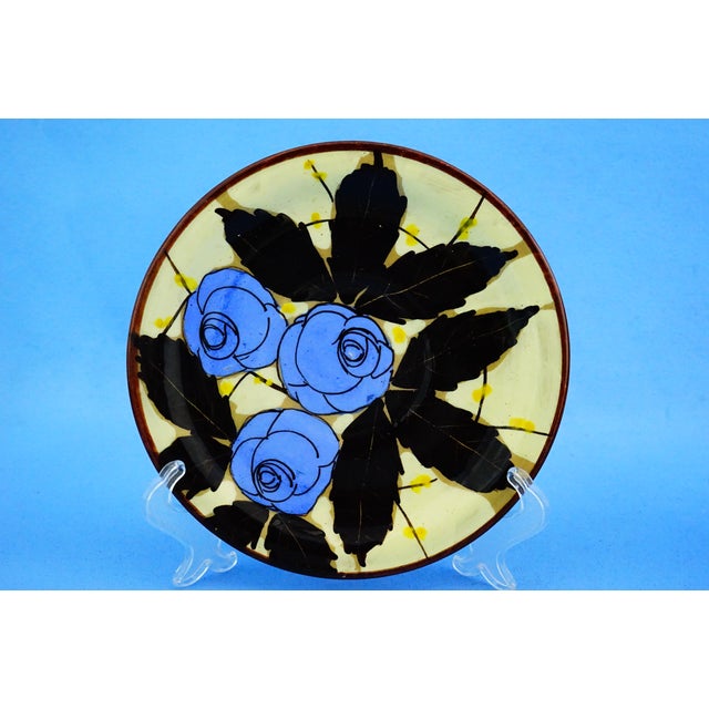 Ceramic Vintage Ceramic Plates by La Spiga Roma, 1930s, Set of 2 For Sale - Image 7 of 18
