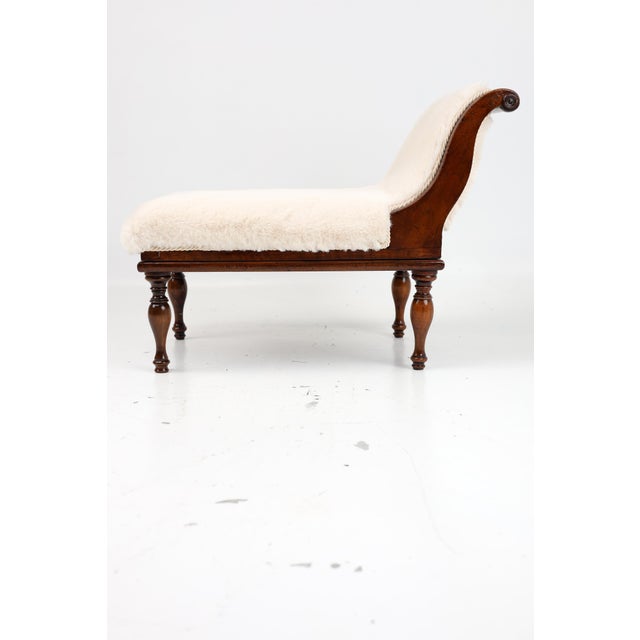 Victorian Style Ottoman in Mahagony, 1870s For Sale - Image 10 of 10