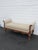 Late 20th Century Ethan Allen French Carved Long Upholstered Bench Stool 6440 For Sale - Image 5 of 14