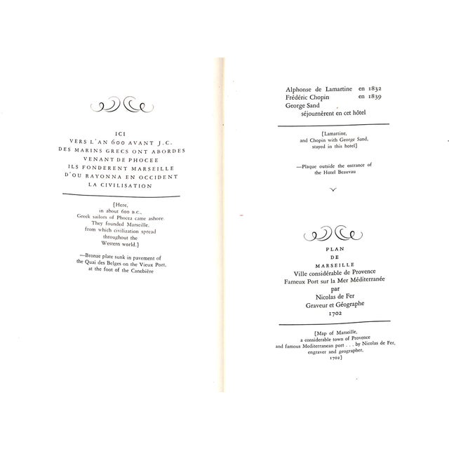 Paper "Marseille: A Considerable Town" 1978 Fisher, m.f.k. For Sale - Image 7 of 8