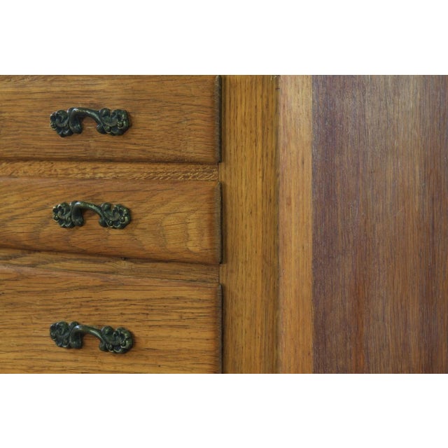 Vintage Danish Dresser in Oak, 1967 For Sale - Image 9 of 17
