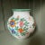 Vintage Hand Painted Floral Terracotta Vase For Sale In Portland, ME - Image 6 of 6