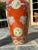 Orange Monumental Antique Japanese Kutani Vases - a Pair For Sale - Image 8 of 12