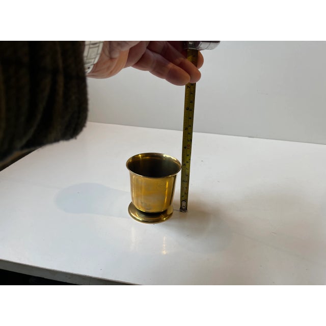 Art Deco Vase in Bronze from Nordisk Malm, 1940s For Sale - Image 6 of 8