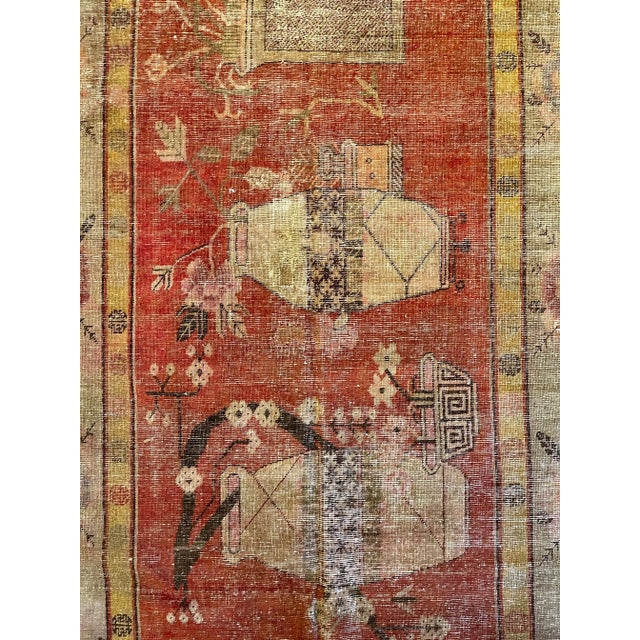 Late 19th Century Central Asian Samarkand Rug For Sale In Los Angeles - Image 6 of 9