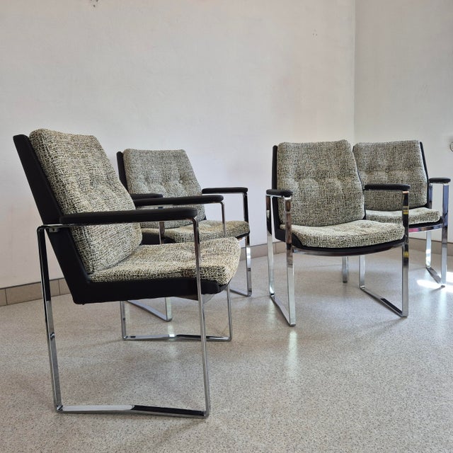 Mid-Century Armchairs by Miller Borgsen for Röder & Söhne, 1960s, Set of 4 For Sale - Image 10 of 12