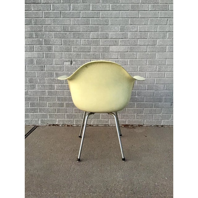 【希少】Arm Shell Chair vitra Herman Miller 1950s Vintage Eames Herman Miller Fiberglass Shell Yellow