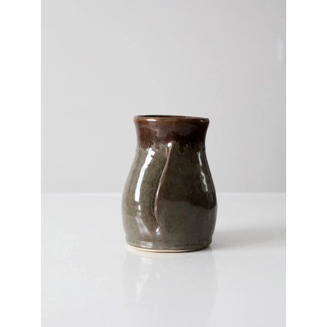 Vintage Studio Pottery Mug For Sale - Image 6 of 9