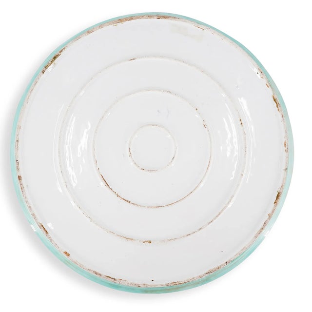 Large Sèvres Hand-Painted Porcelain Charger, French Early 20th Century For Sale - Image 12 of 14