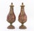 Metal French Ormolu Mounted Rouge Griotte Urns, Pair For Sale - Image 7 of 8