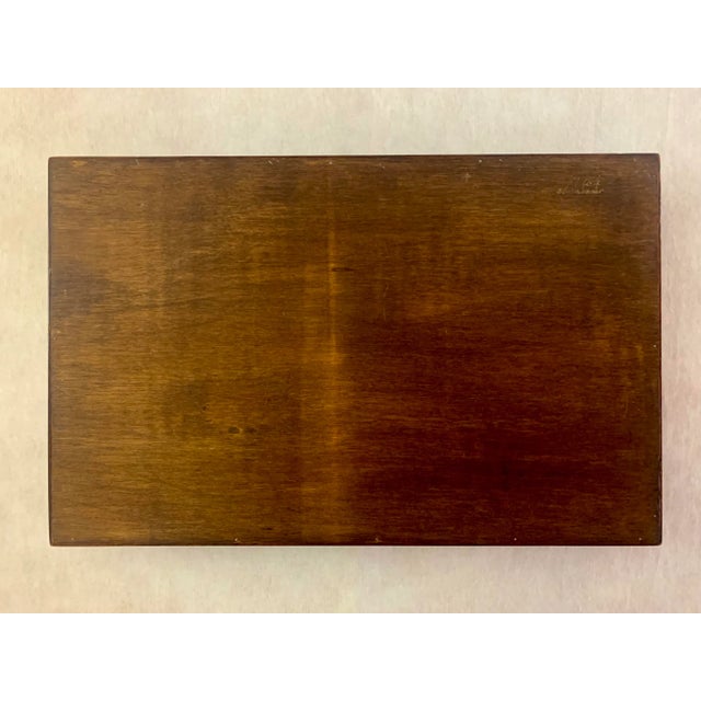 Vintage Hand-Painted Breakfast-In-Bed Tray W/ Stand For Sale - Image 12 of 13