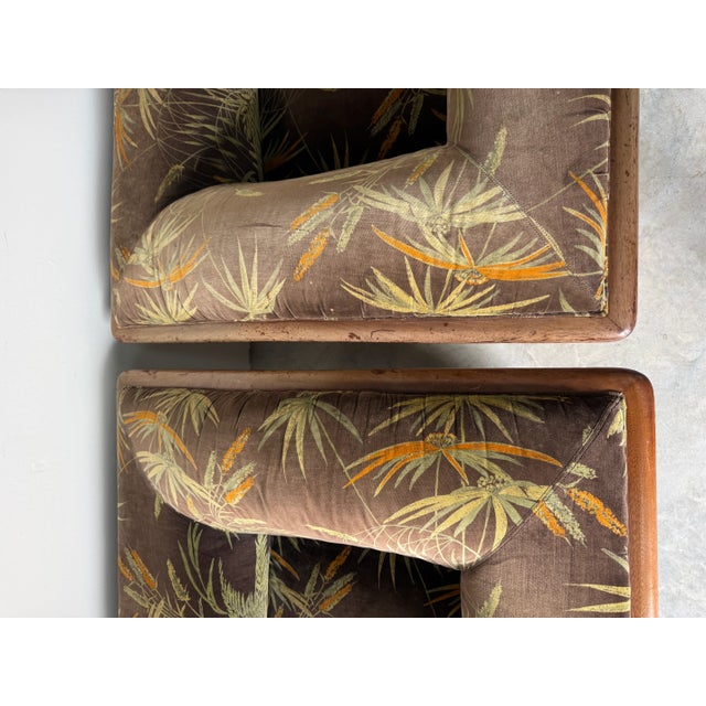 Pair of Mid-Century Scandinavian Tropical Lounge Chairs by Skandia International/Sold For Sale - Image 12 of 17