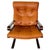 Norwegian Cognac Leather Lounge Chair by Oddvin Rykken, 1960s For Sale - Image 13 of 13