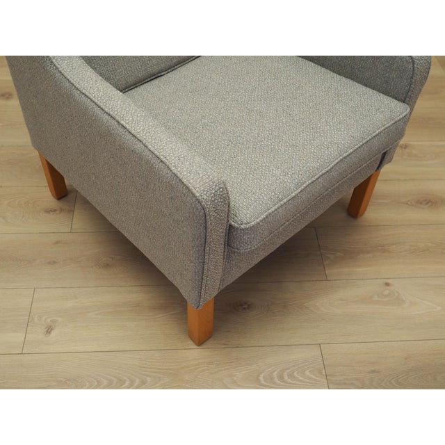 Danish Beech Armchair, 1970s For Sale - Image 16 of 18