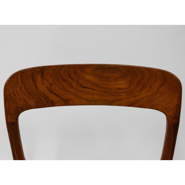 Teak and Cord Model 75 Dining Chairs by Niels Møller J.L. Møllers, 1960s, Set of 4 For Sale - Image 11 of 18
