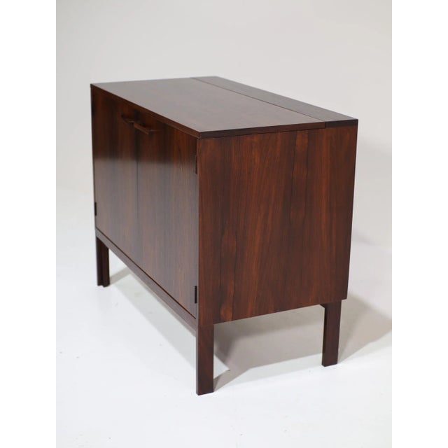 Vintage Danish Bar Cabinet in Kingwood by Feldballes Møbelfabrik, 1960s For Sale - Image 9 of 16
