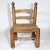 1930s Set of Low Leather and Wood Chairs, 1930s For Sale - Image 5 of 6