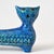 Rimini Blu Cat Figurine by Aldo Londi for Bitossi, 1960s For Sale - Image 9 of 11