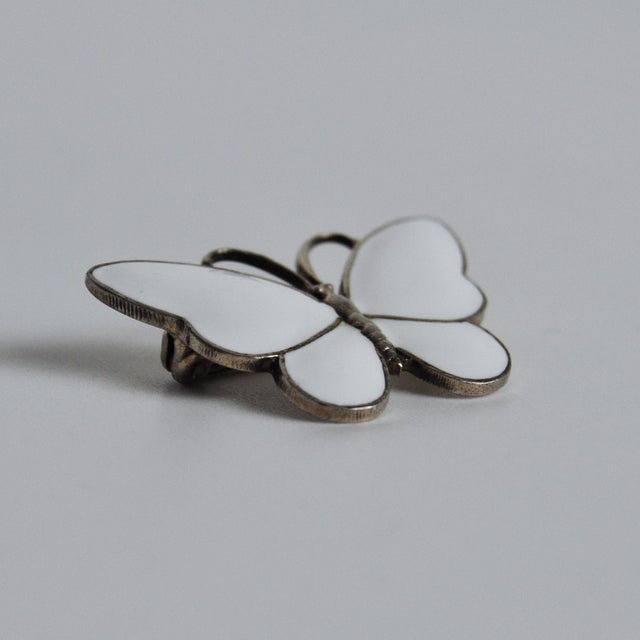 Vintage Danish Brooch in Gilded Sterling Silver by Volmer Bahner, 1960s For Sale - Image 4 of 7