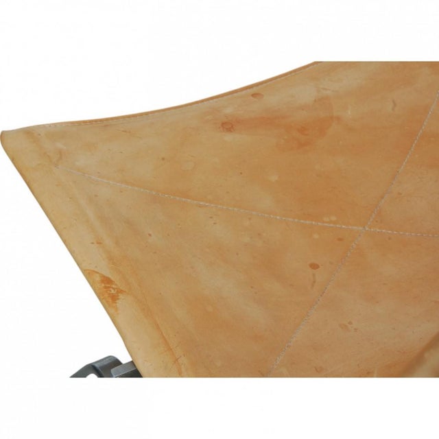 Animal Skin PK-22 Chair in Natural Leather by Poul Kjærholm, 1990s For Sale - Image 7 of 18