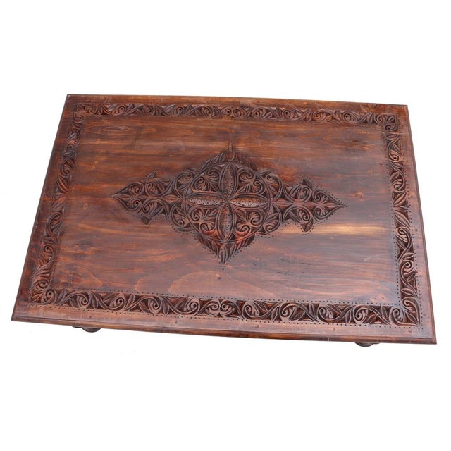 Wood Vintage Wooden Coffee Table, 1970s For Sale - Image 7 of 18