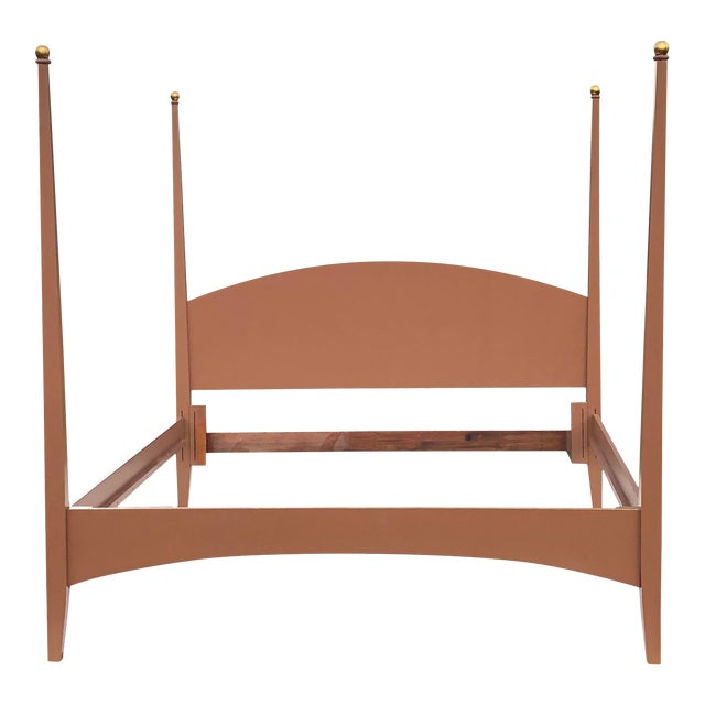 1990s Shaker Lacquered Kincaid King Poster Bedframe Chairish