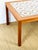 Cream Scandinavian Coffee Table in Teak and Ceramic, 1960s For Sale - Image 8 of 16