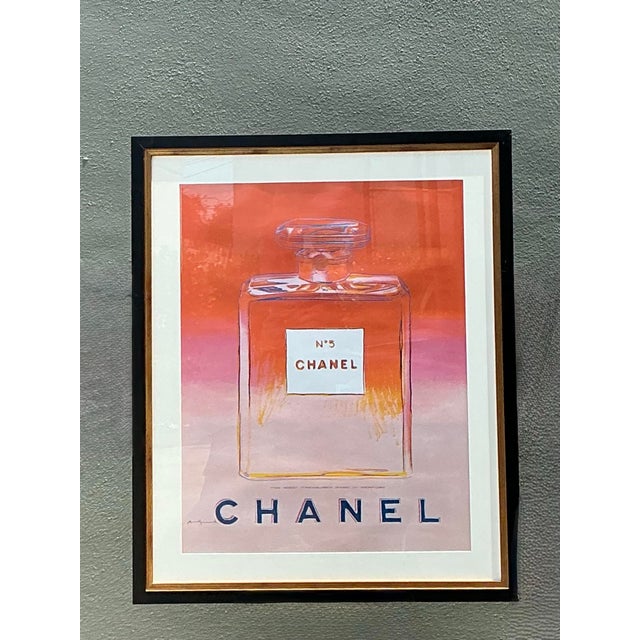 Vintage Andy Warhol for Chanel Number 5 For Sale - Image 9 of 12