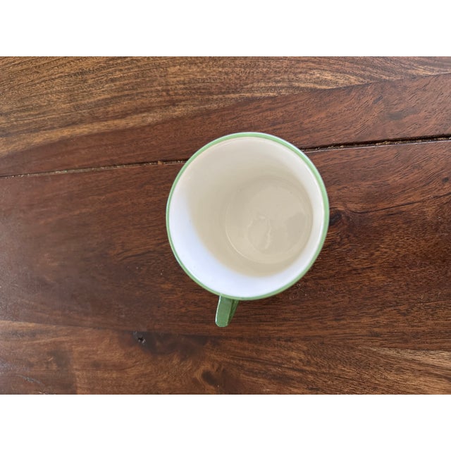 Early 20th Century Foley Art China "Tis Time for Tea" Art Deco Cup & Saucer Peacock Pottery Set- 23 Pieces For Sale - Image 10 of 12