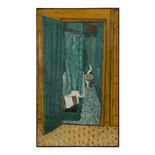 Paul Von Ringelheim, Sanford Beresofsky's Bathroom, Oil on Canvas For Sale