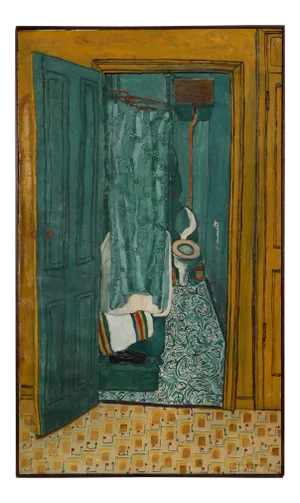 Paul Von Ringelheim, Sanford Beresofsky's Bathroom, Oil on Canvas