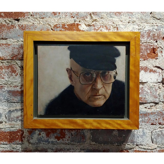Paul Fenniak -Portrait of Rod Steiger -Oil Painting For Sale - Image 9 of 9