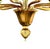 Contemporary Contemporary Linear "Rigadin"amber Murano Glass Chandelier For Sale - Image 3 of 5