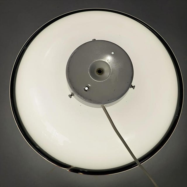 Brown Vintage Murano Glass Elliptical Ceiling Lamp, 1970s For Sale - Image 8 of 10