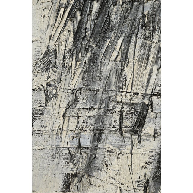 Christoph M. Gais, Triptych, 1988, Oil Painting on Canvas, Framed, Set of 3 For Sale - Image 9 of 13