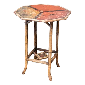 19th Century English Bamboo Side Table