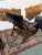 Wood Toro Lounge Chair + Ottoman, Set For Sale - Image 7 of 12