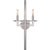 Kelly Wearstler for Visual Comfort Signature Liaison Double Sconce in Polished Nickel For Sale