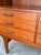 Brown Mid-Century Danish Modern Teak Hutch With Woven Cane Doors For Sale - Image 8 of 12