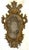 Rococo 17th Century English Rococo Double Branch Candle Holder Wall Mirror For Sale - Image 3 of 18