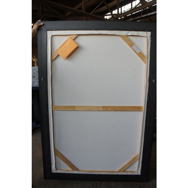 Calais by Paul Vernes Giclee Canvas Print 1/500 Abstract Landscape France 80" For Sale - Image 4 of 13